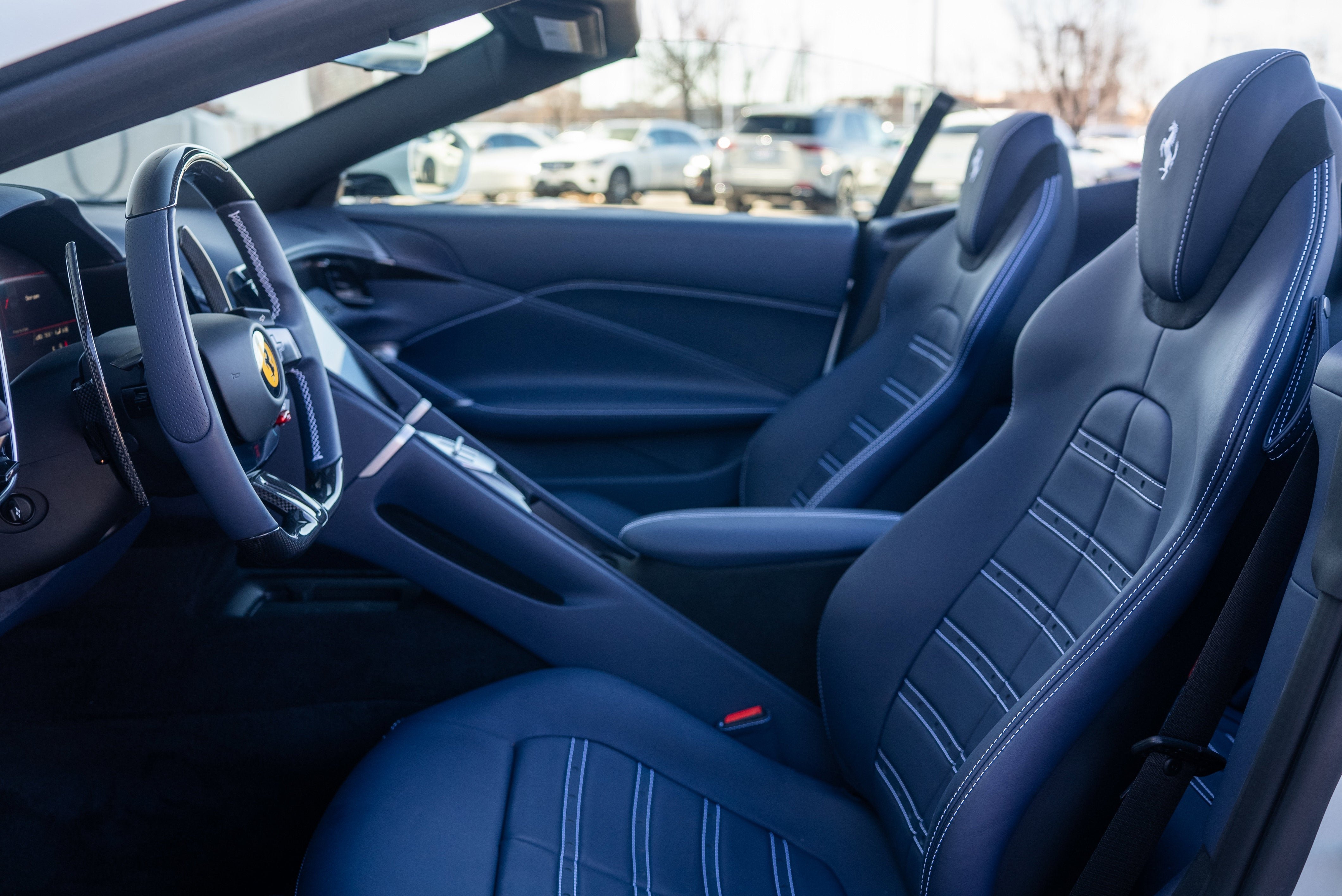 Certified Used 2025 Bianco Italia Ferrari Convertible image 17