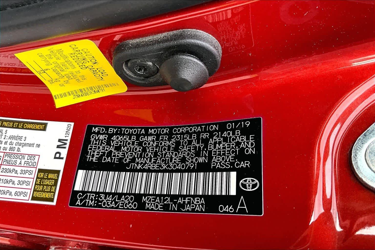 Used 2019 Smoked Paprika Metallic Toyota XSE image 36
