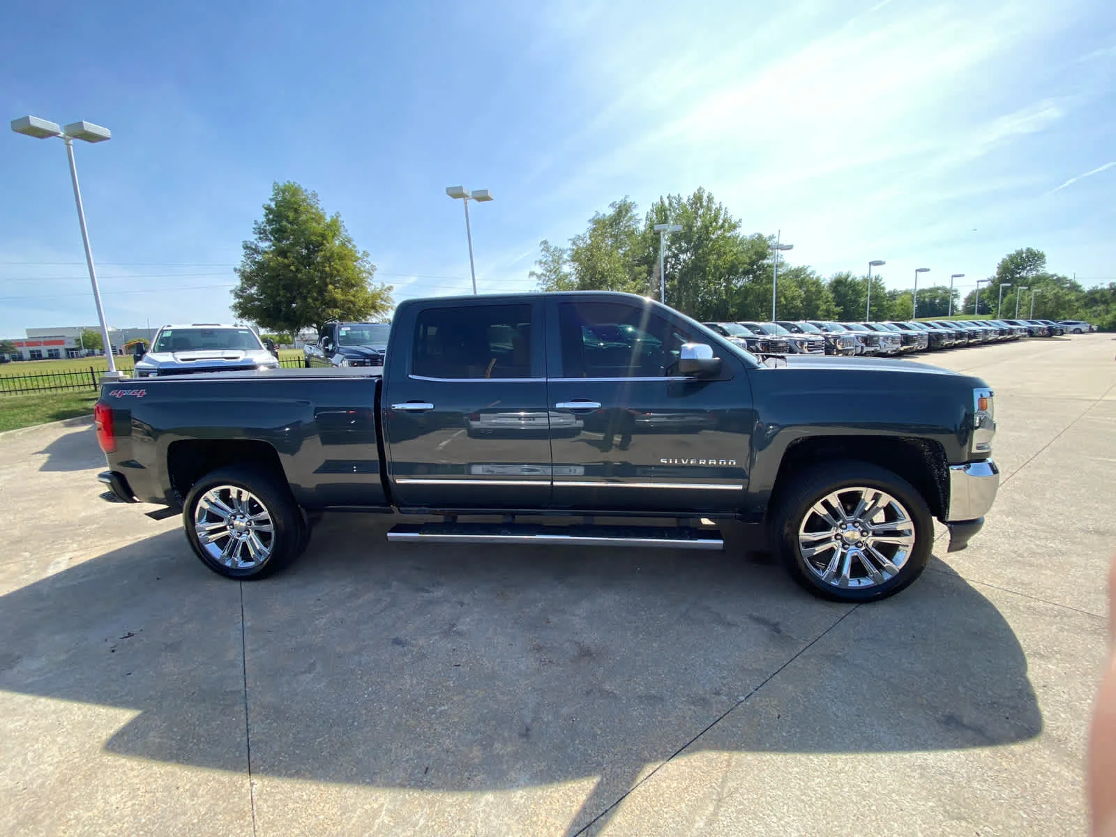 Used 2017 GRAPHITE METALLIC Chevrolet LTZ image 3