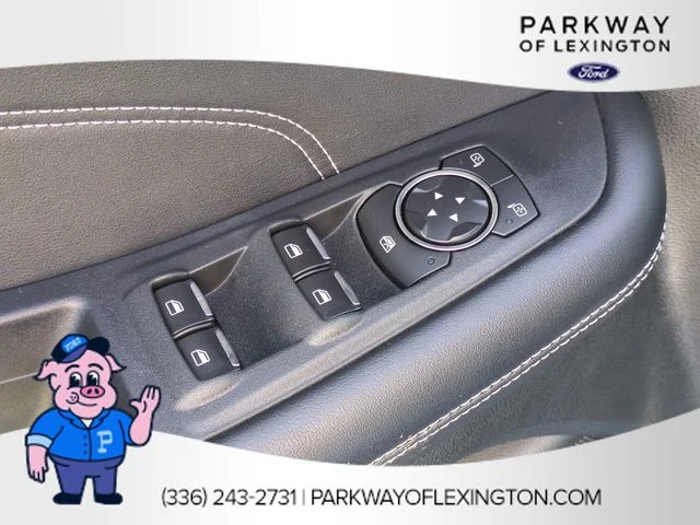 Used 2022 Blue Ford Titanium image 13