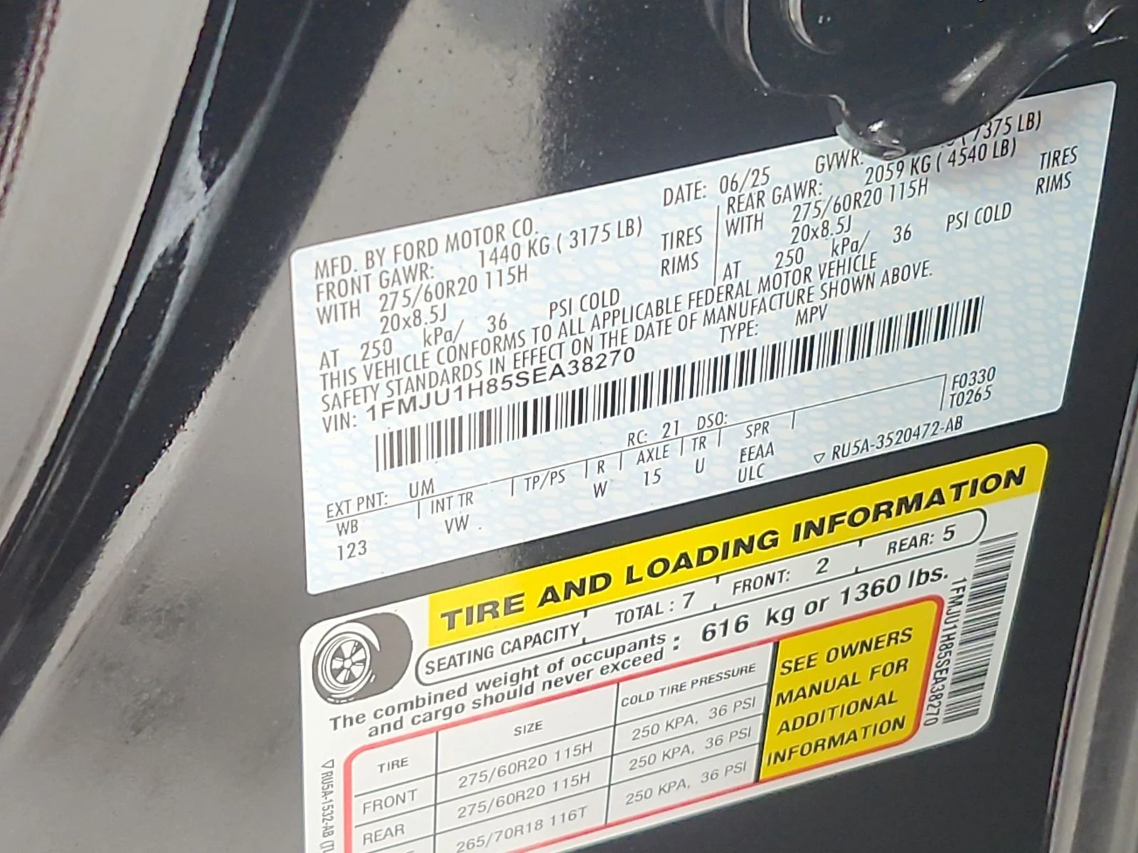 Used 2025 Black Ford Active image 9