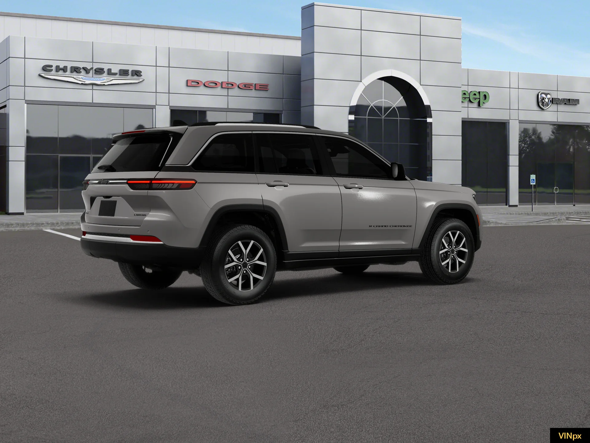 New 2027 Sting-Gray Clear-Coat Paint Jeep Laredo X image 8