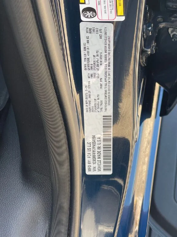 Certified Used 2023 Patriot Blue Pearlcoat Ram Big Horn image 36