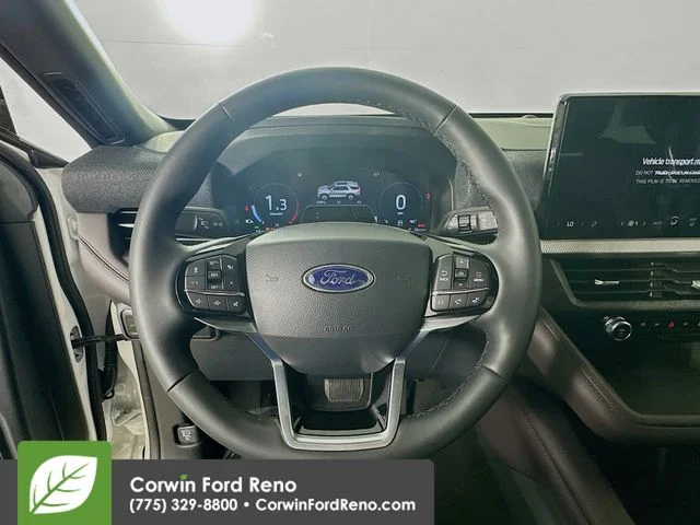 New 2026 Star White Metallic Tri-Coat Ford Platinum image 12