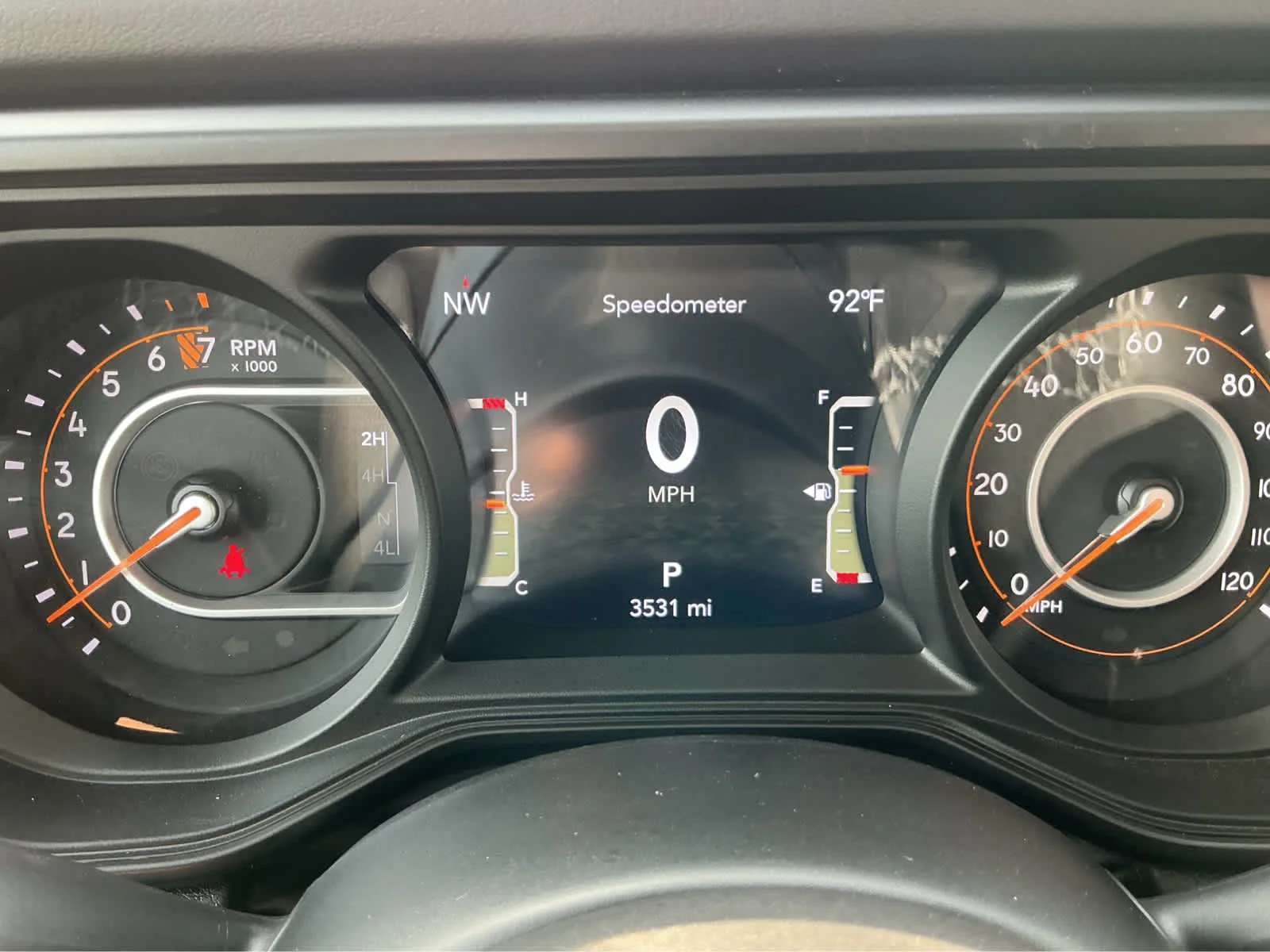 Used 2025 Hydro Blue Pearlcoat Jeep Mojave image 25