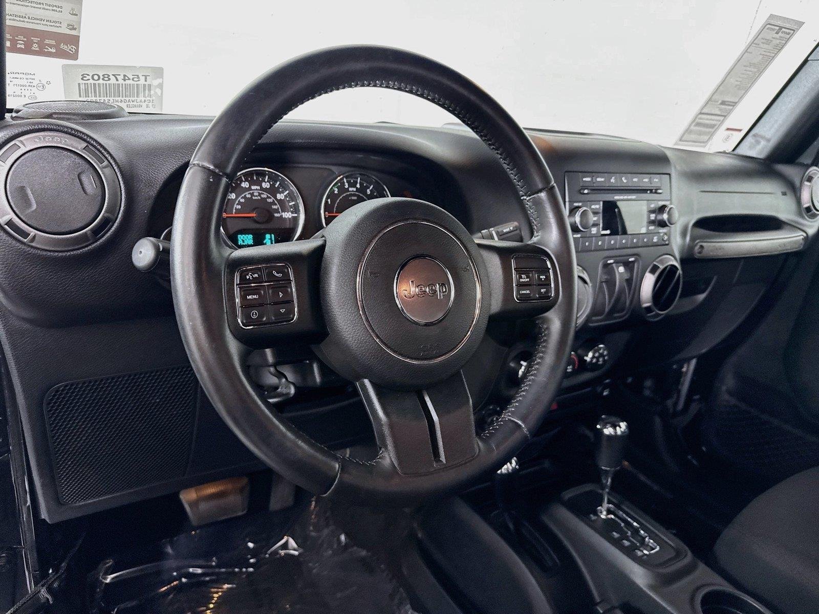 Used 2017 Black Clearcoat Jeep Sport image 4