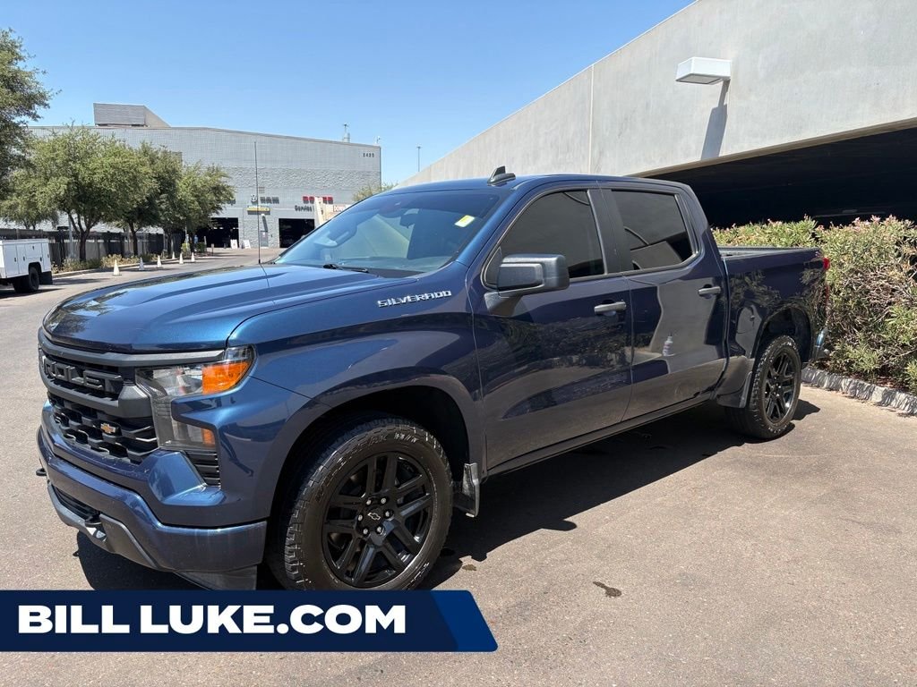 Used 2022 Blue Chevrolet Custom image 1