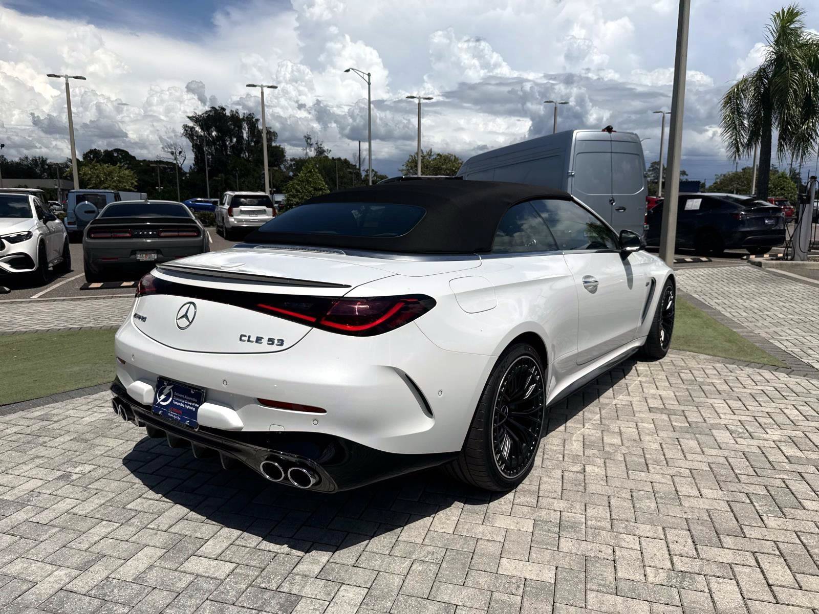 New 2027 Moonlight White Mercedes-Benz AMG®  53 4MATIC+ Cabriolet image 14