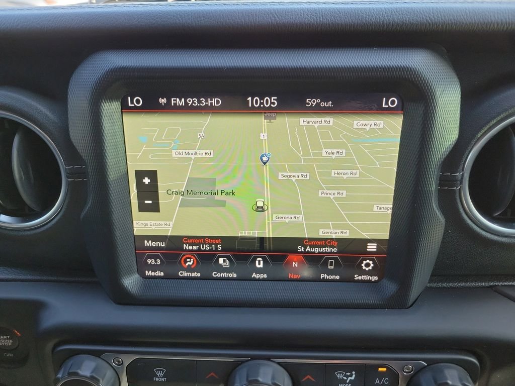 Used 2020 Blue Jeep Unlimited Sahara image 34