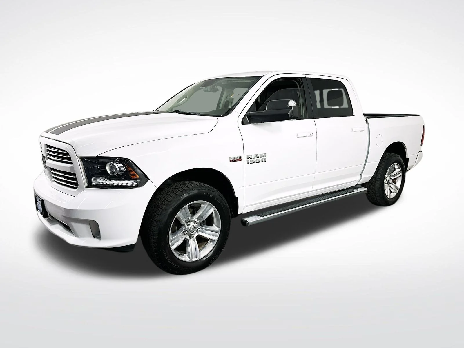 Used 2017 Bright White Clearcoat Ram Sport image 4