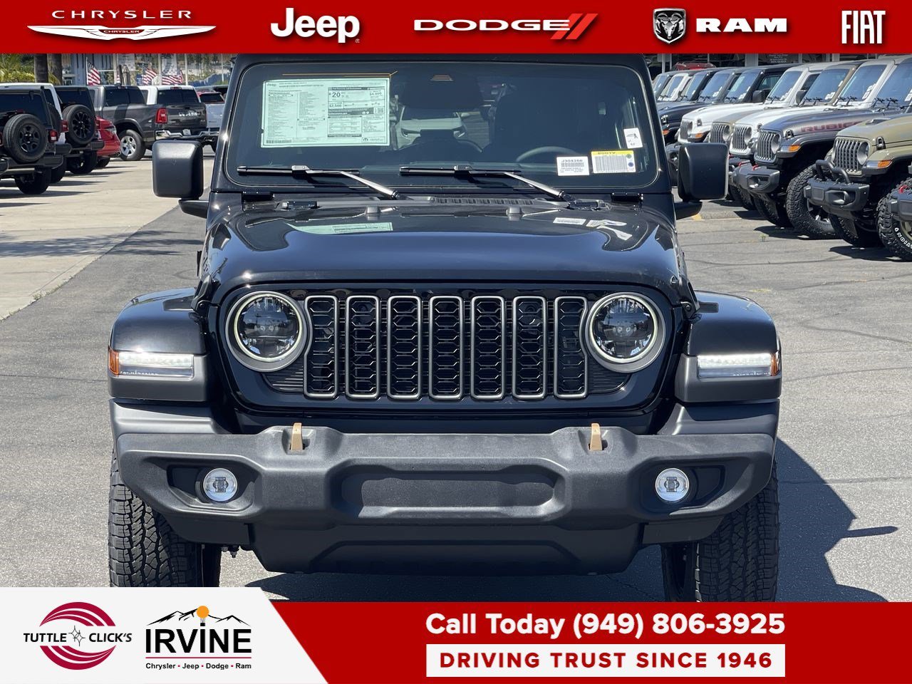 New 2026 Black Clearcoat Jeep 85th Anniversary image 2