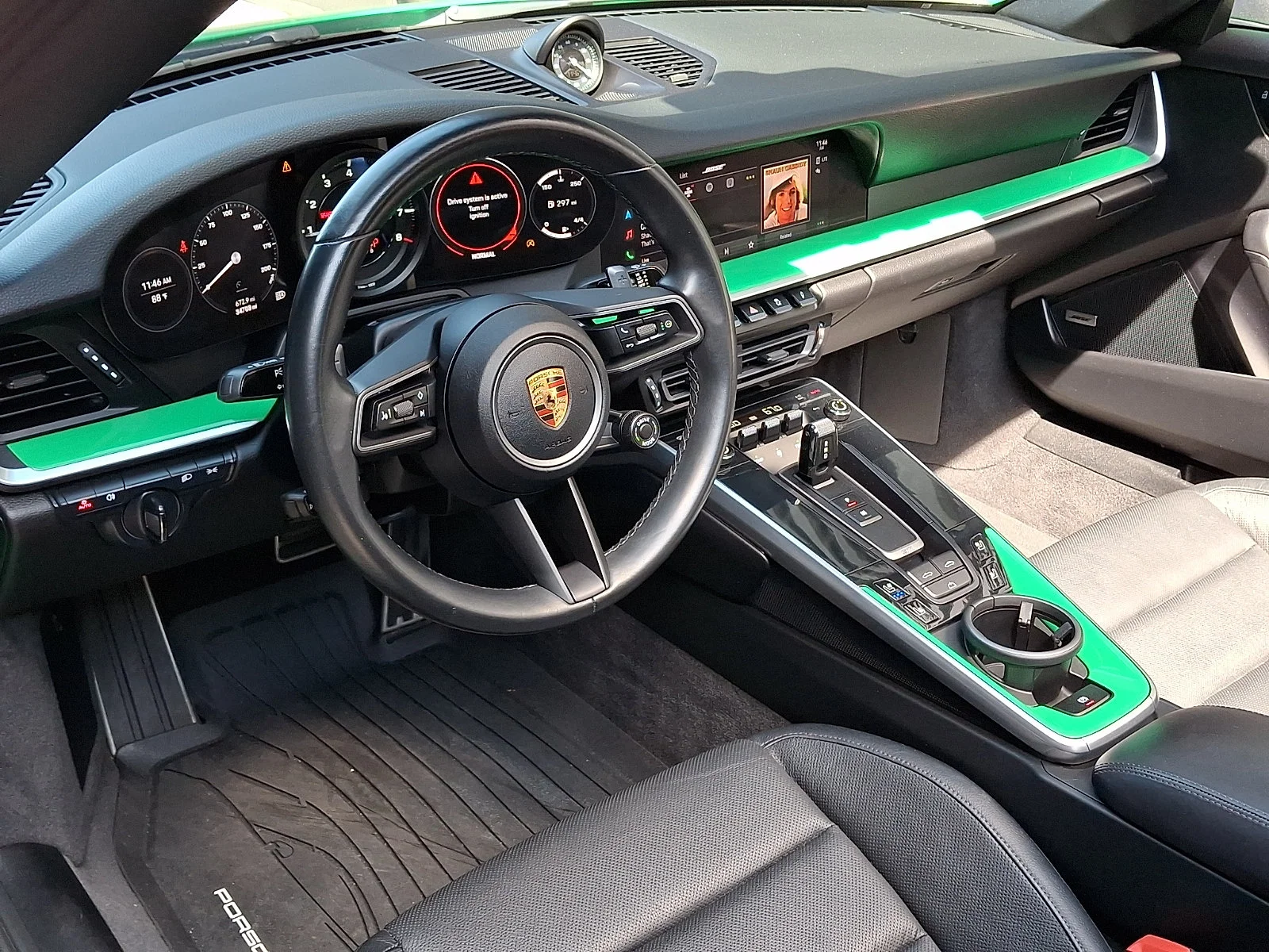 Certified Used 2022 Python Green   3I Porsche Carrera image 4