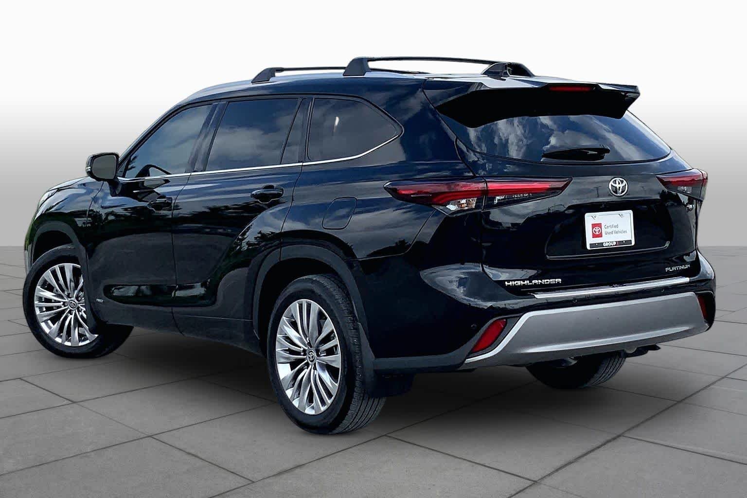 Used 2026 Midnight Black Metallic Toyota Hybrid Platinum image 12