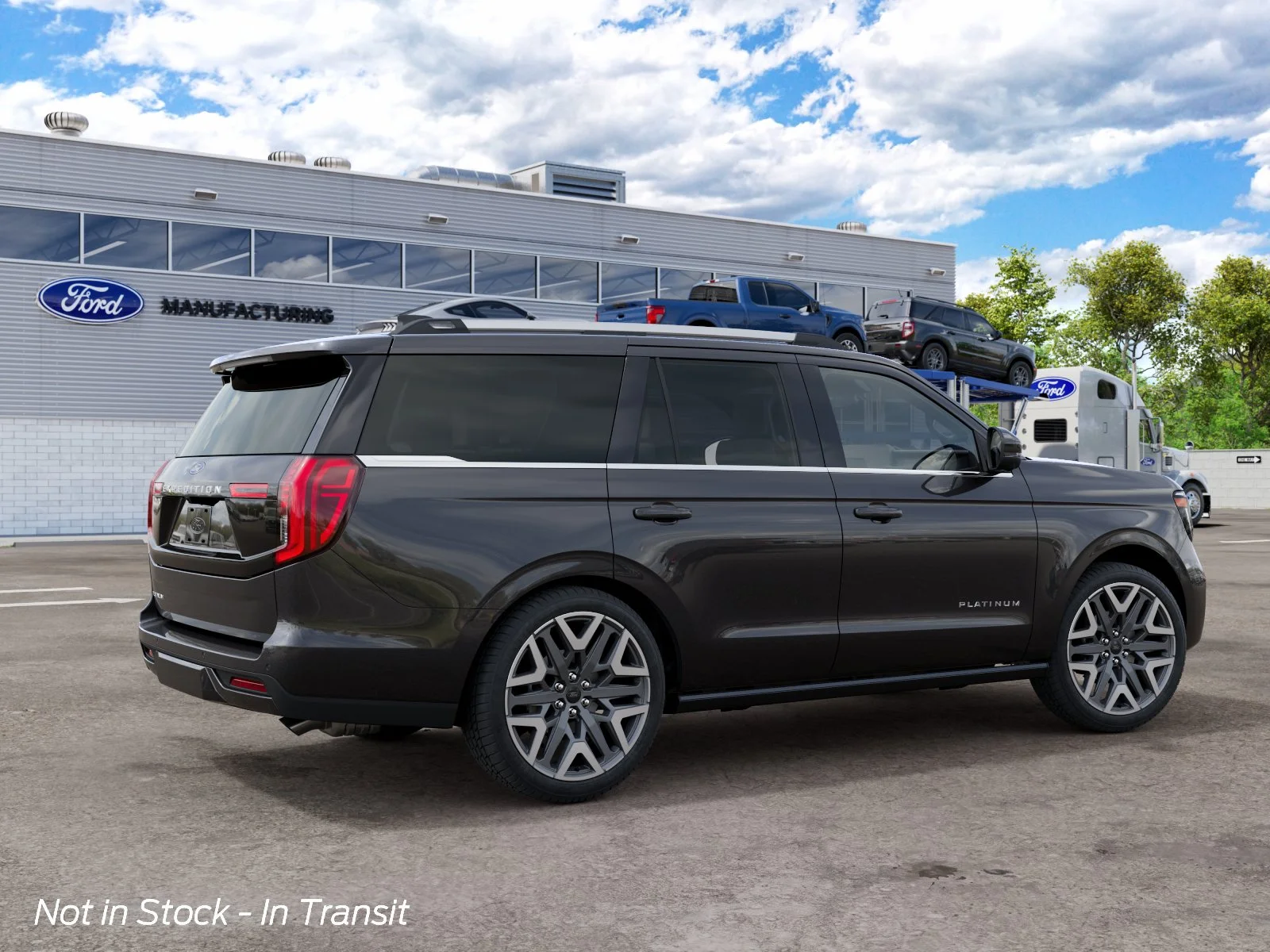 New 2027 Dark Matter Gray Metallic Ford Platinum image 6