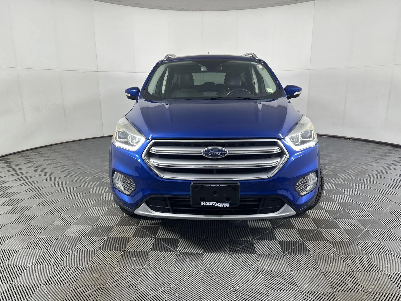 Used 2017 Lightning Blue Ford Titanium image 2