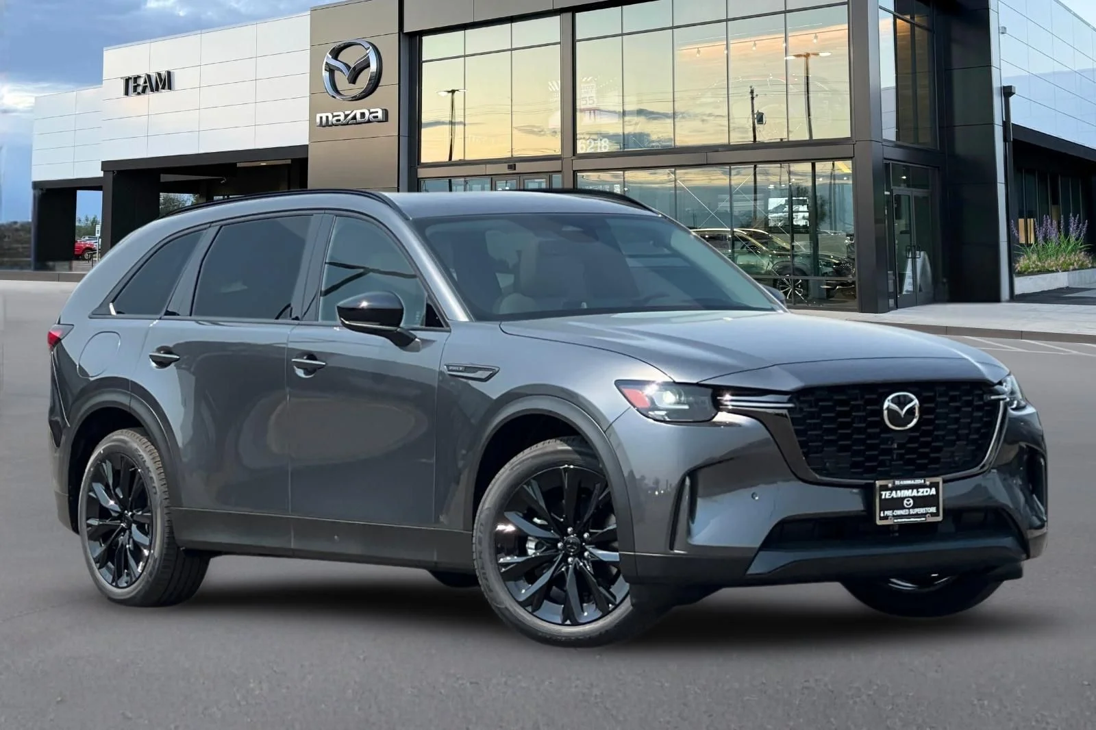 New 2026 Machine Gray Metallic Mazda Premium Sport AWD image 2