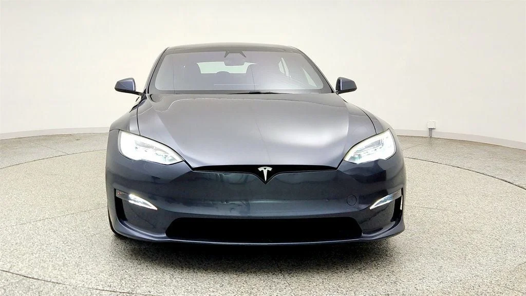 Used 2021 Midnight Silver Metallic Tesla Plaid AWD w/ 21