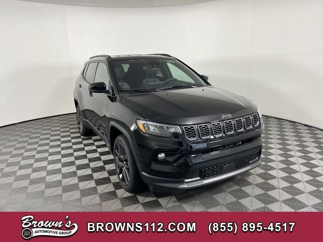 New 2026 Diamond Black Crystal Pearl-Coat Exterior Paint Jeep Limited image 1