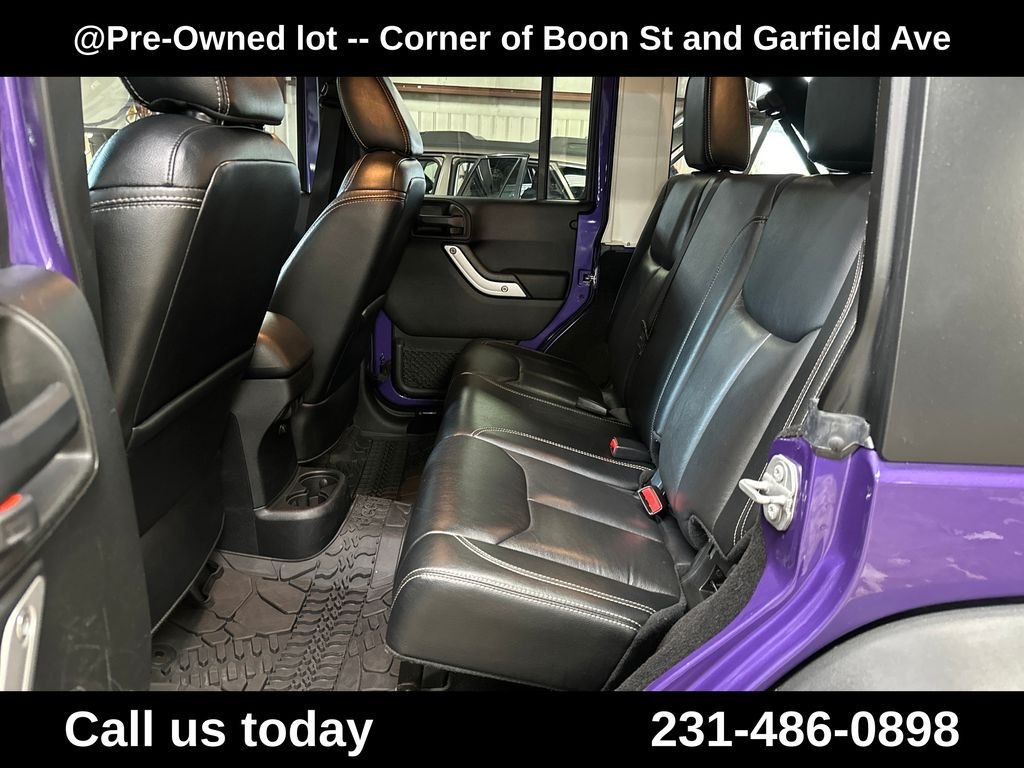 Used 2017 Purple Jeep Unlimited Rubicon image 21