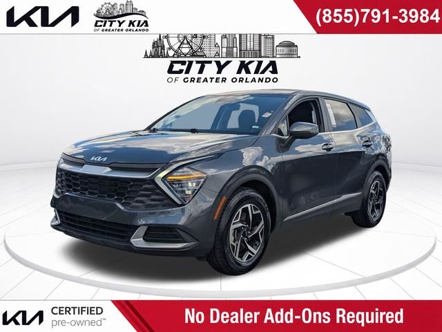 Gray 2024 Kia Sportage SUV / Crossover Front-Wheel Drive 
