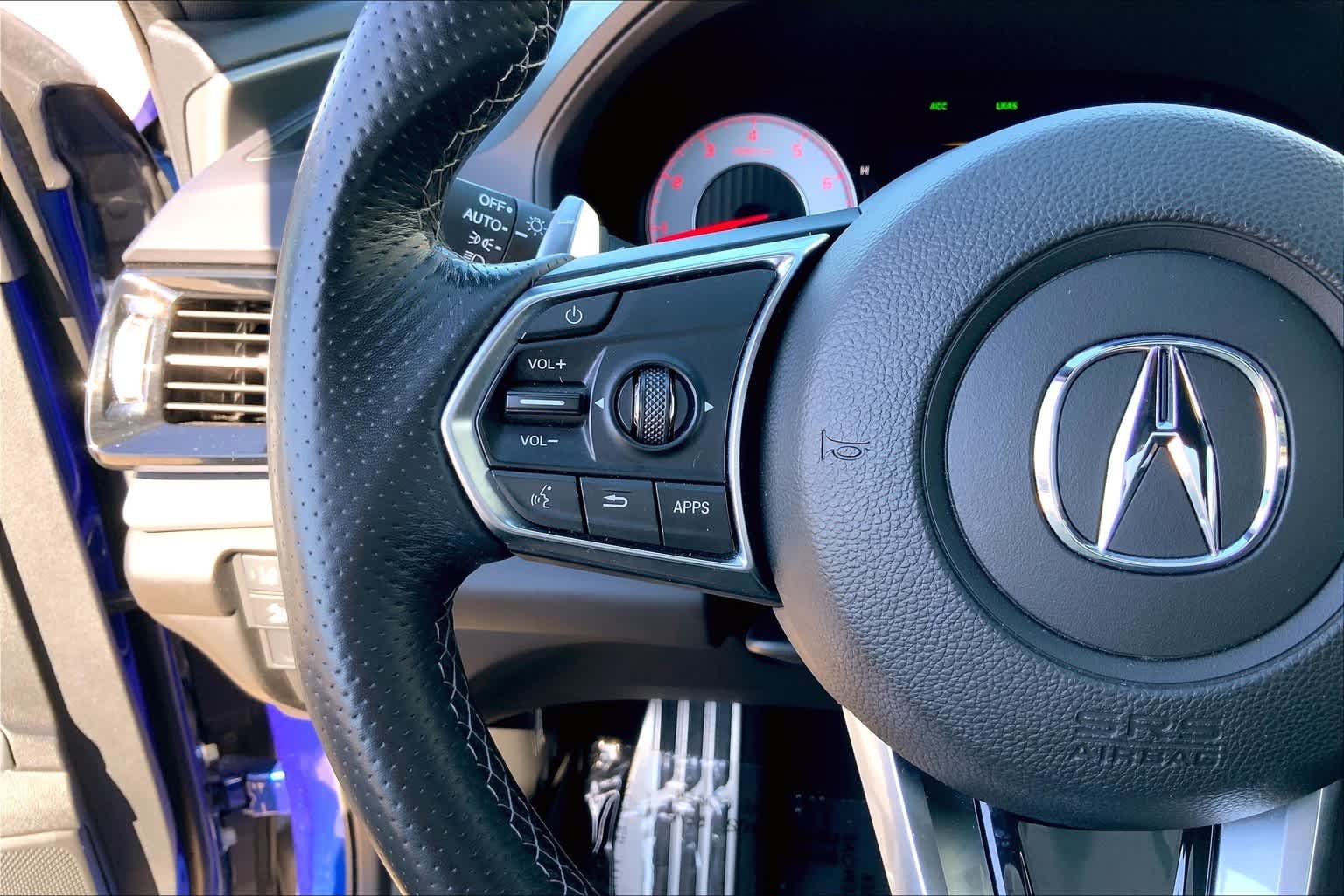 Used 2021 Apex Blue Pearl Acura w/A-Spec Package image 24