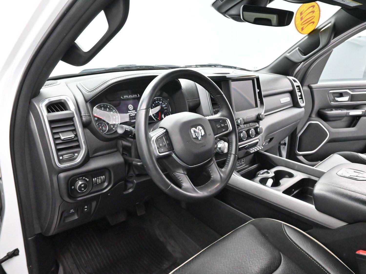 Used 2022 Bright White Clearcoat Ram Laramie image 16