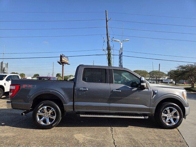 Used 2022 Carbonized Gray Metallic Ford LARIAT image 6