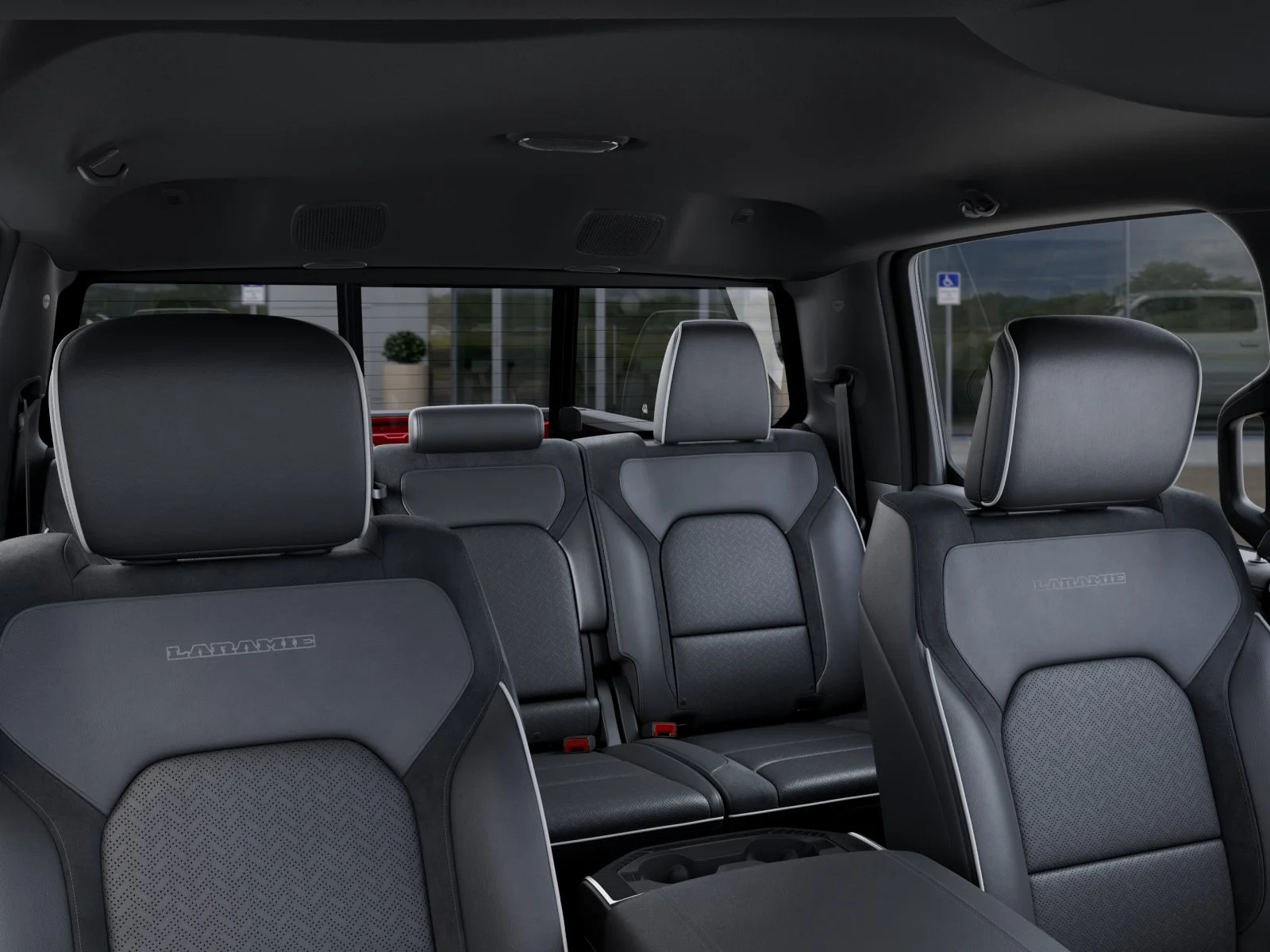 New 2026 Molten Red Pearl-Coat Exterior Paint RAM Laramie image 52
