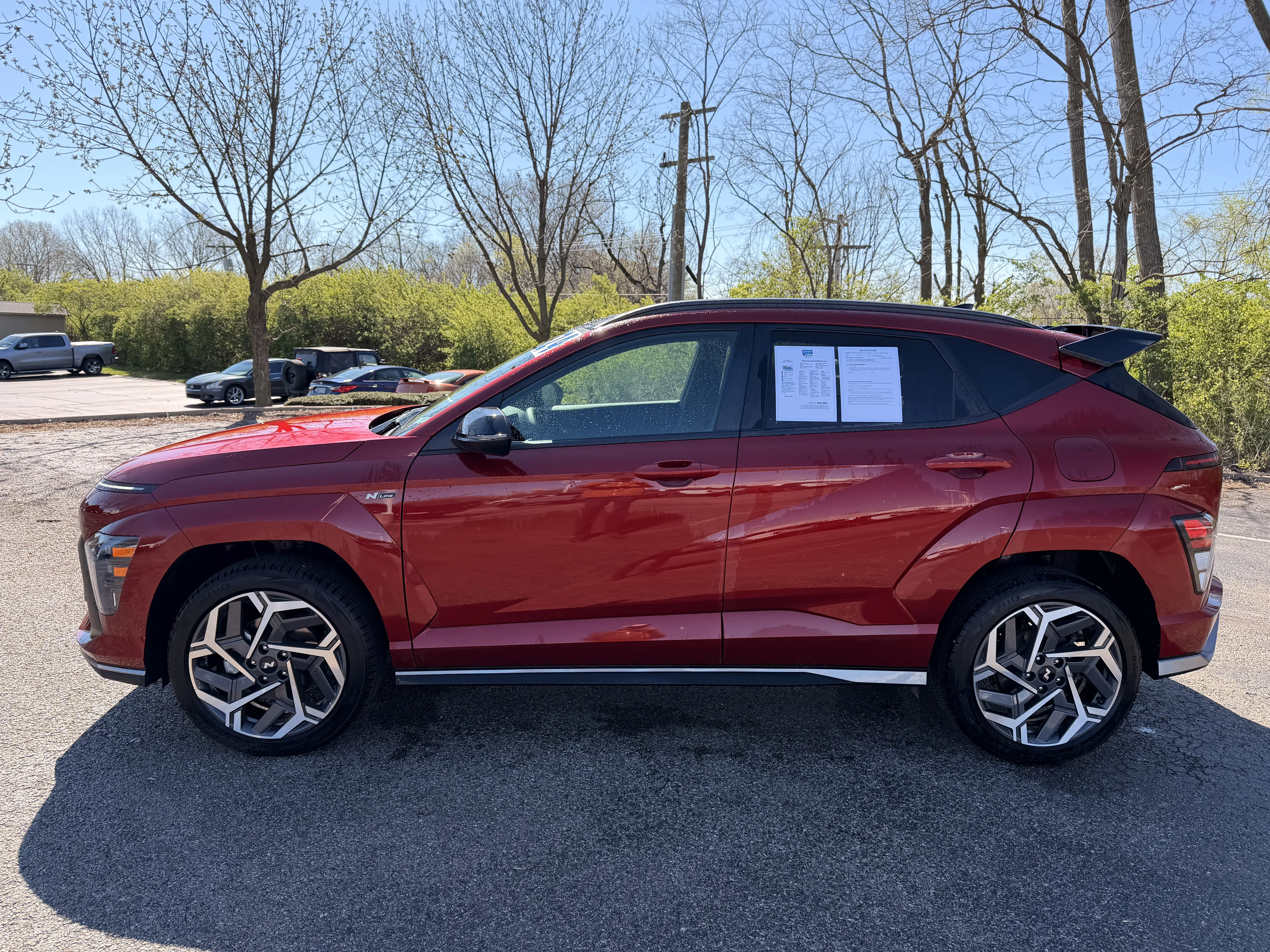 Used 2024 Ultimate Red Metallic Hyundai N Line image 6