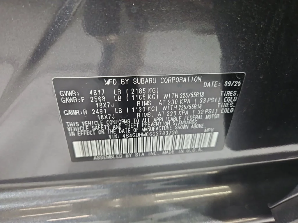 Certified Used 2025 Gray Subaru Limited image 30