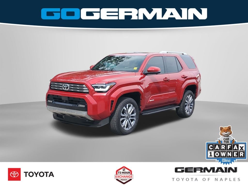 Used 2026 Red Toyota Limited image 1