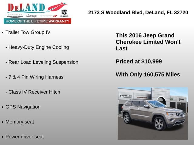 Used 2016 Beige Jeep Limited image 6
