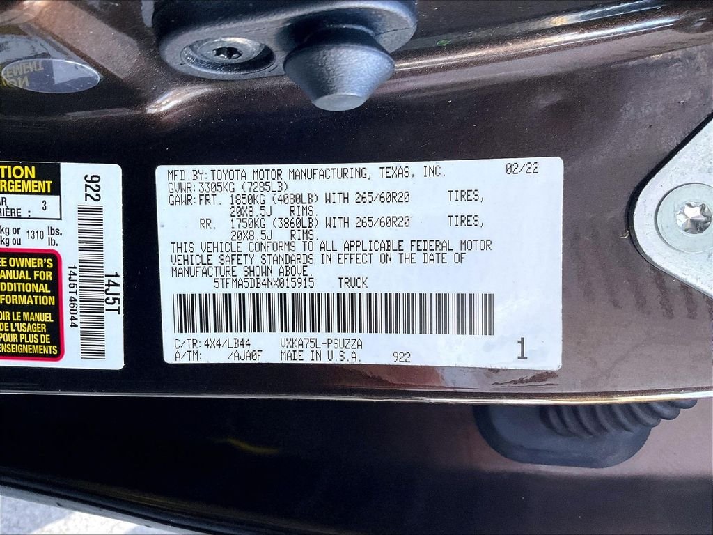 Used 2022 Brown Toyota 1794 image 36