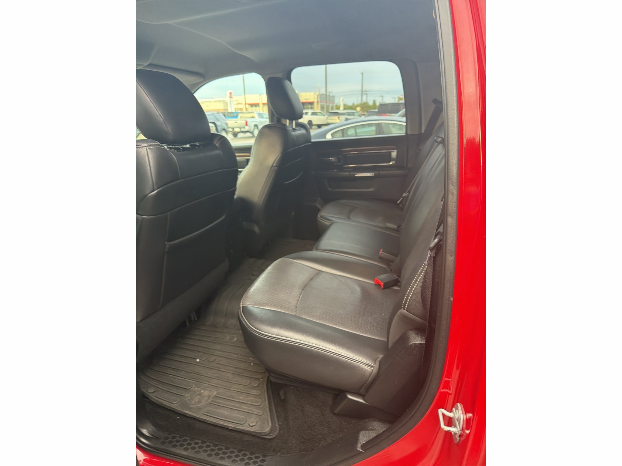 Used 2015 Flame Red Clearcoat Ram Laramie image 5