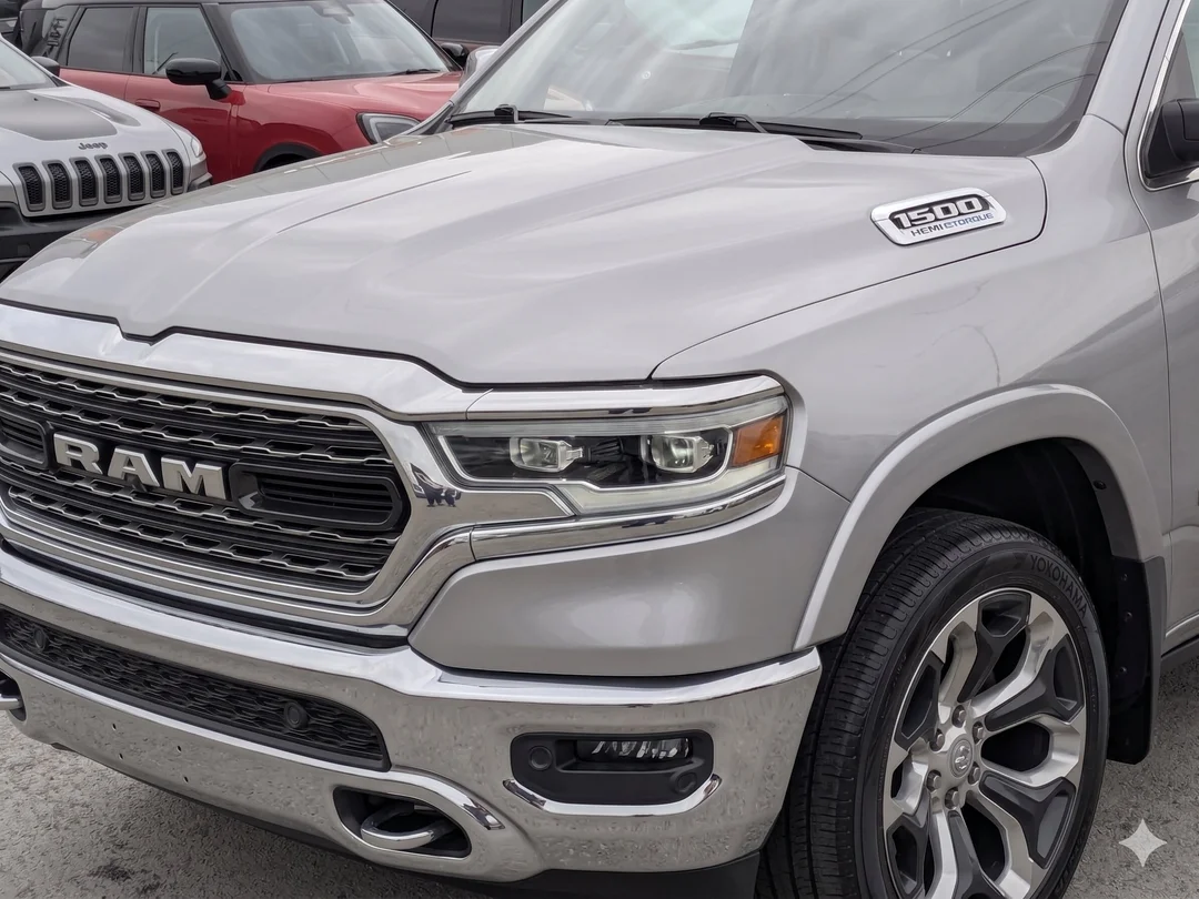 Certified Used 2023 Silver RAM Limited - - 4x4 - Elite Pkg - Ltd Lvl 1 Grp - Pano Sunroof - 22 Wheels & More! image 9