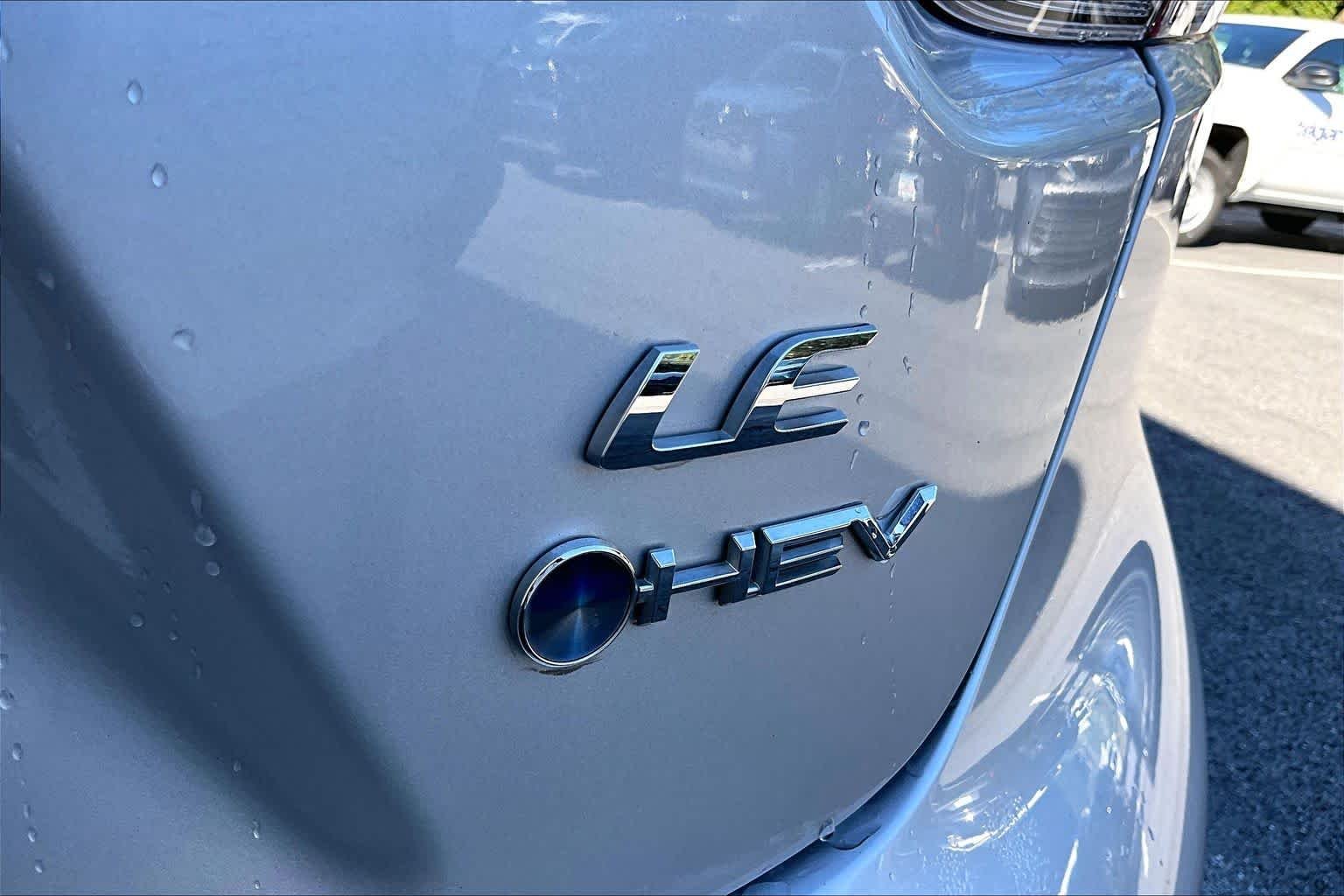 Used 2025 Classic Silver Metallic Toyota Hybrid LE image 10