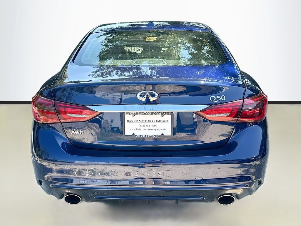 Used 2021 Blue INFINITI 3.0t SENSORY image 6