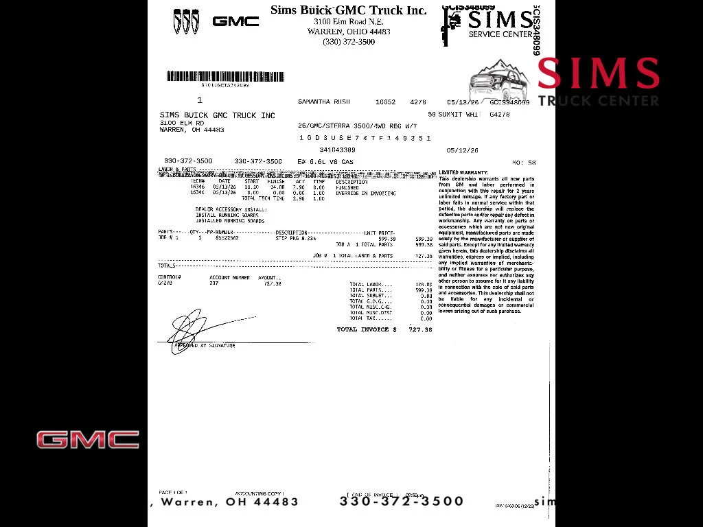 2026 GMC Sierra 4WD Regular Cab Chassis LWB Pro's photo