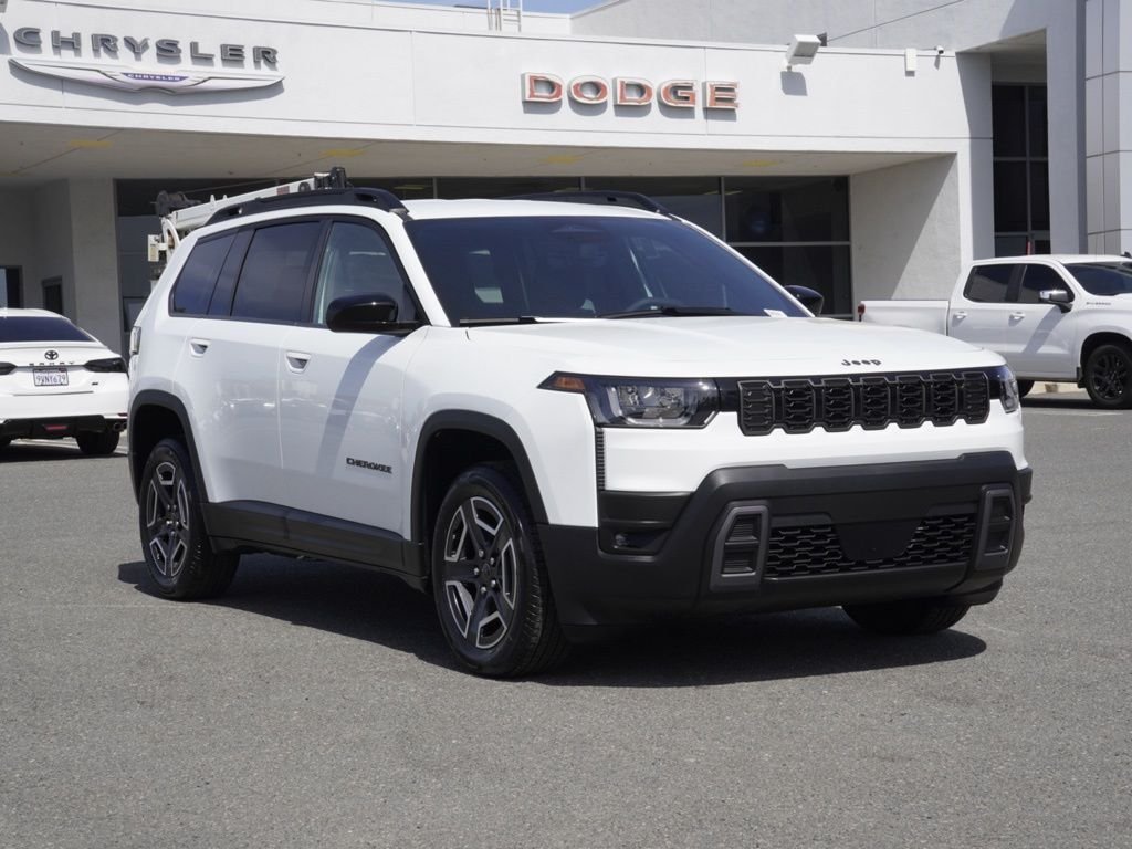 New 2026 Bright White Clear-Coat Exterior Paint Jeep Laredo image 1