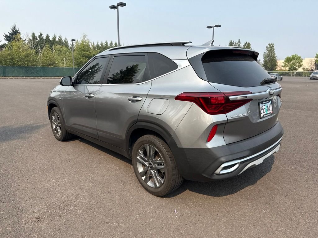 Used 2021 Steel Gray Kia S image 4