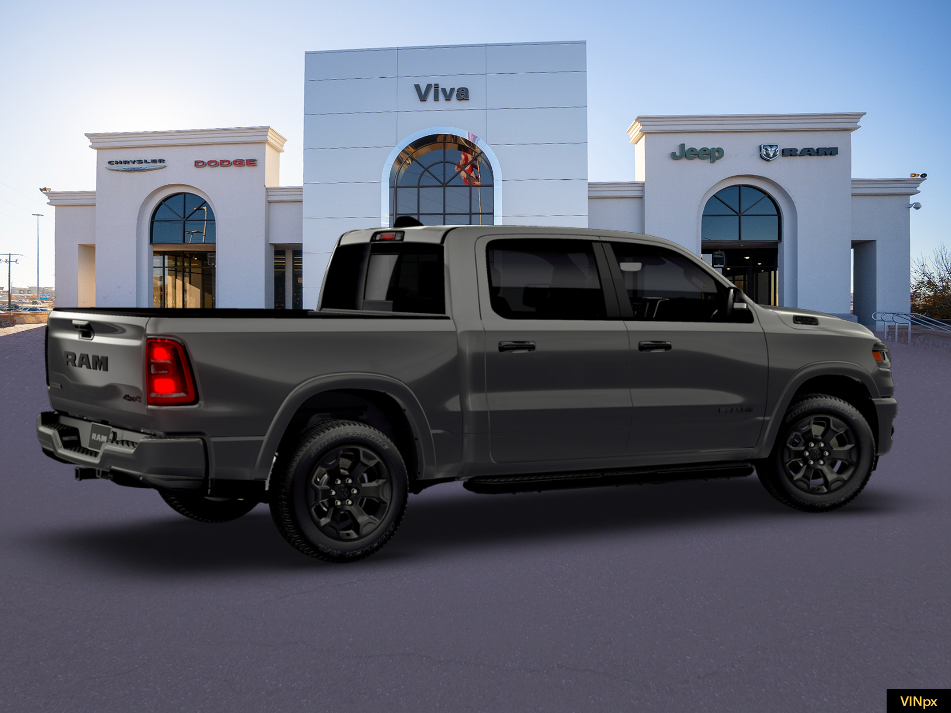 New 2026 Granite Crystal Metallic Clearcoat RAM Big Horn/Lone Star image 7