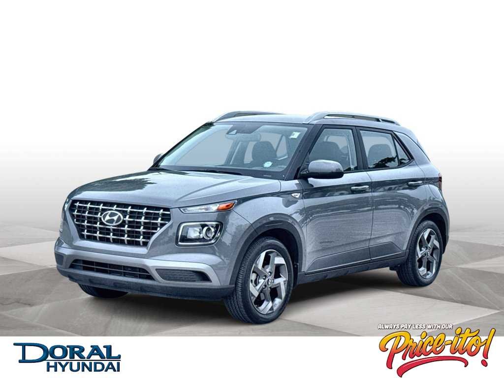 Used 2021 Galactic Gray Hyundai SEL image 1