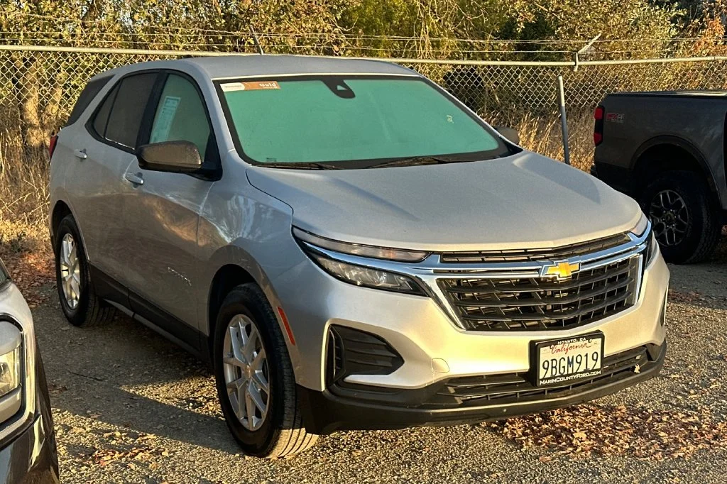 Used 2022 Chevrolet Equinox LS with VIN 3GNAXHEV0NS168781 for sale in Novato, CA