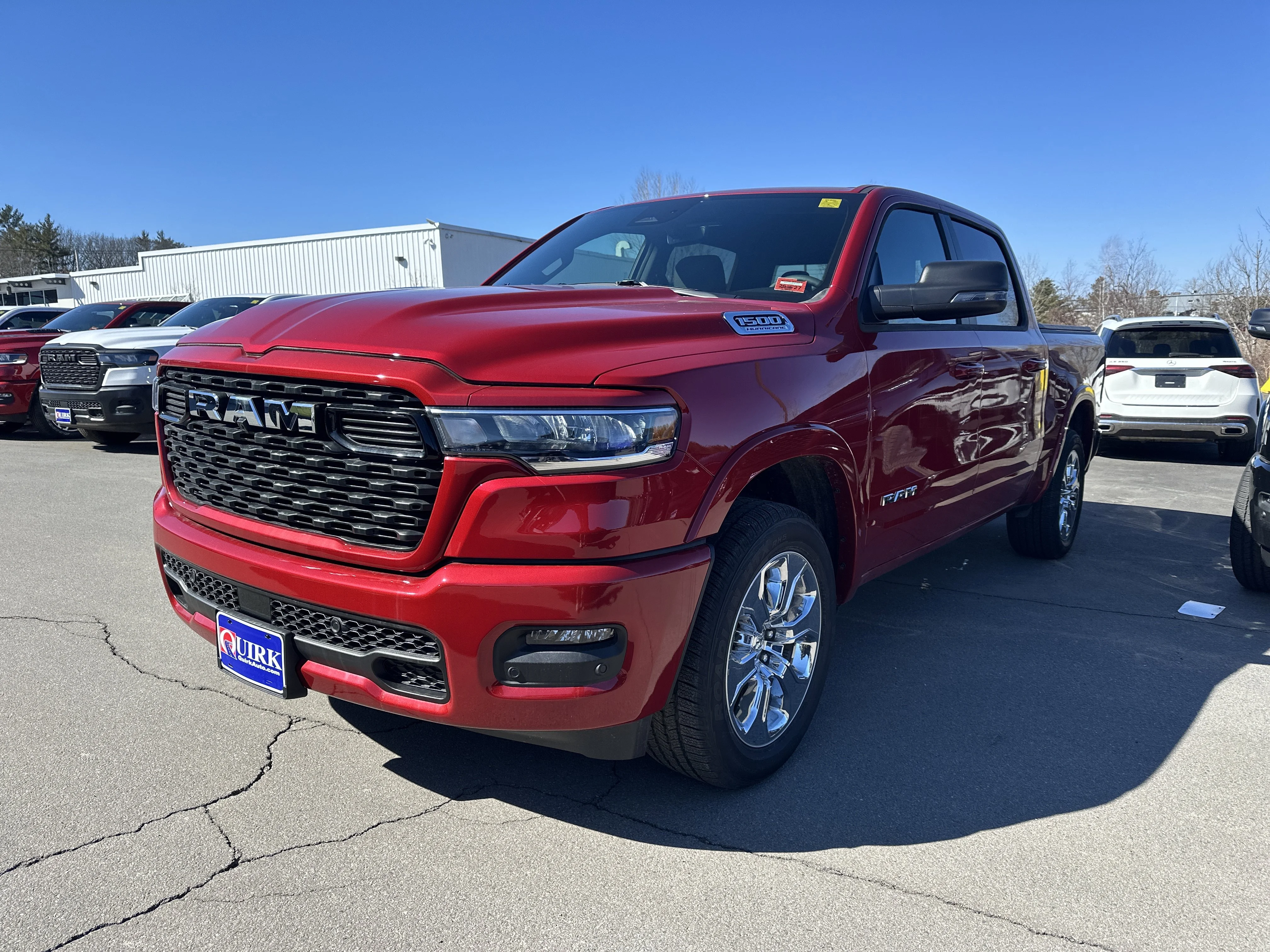 New 2026 Molten Red Pearl-Coat Exterior Paint RAM Big Horn image 4