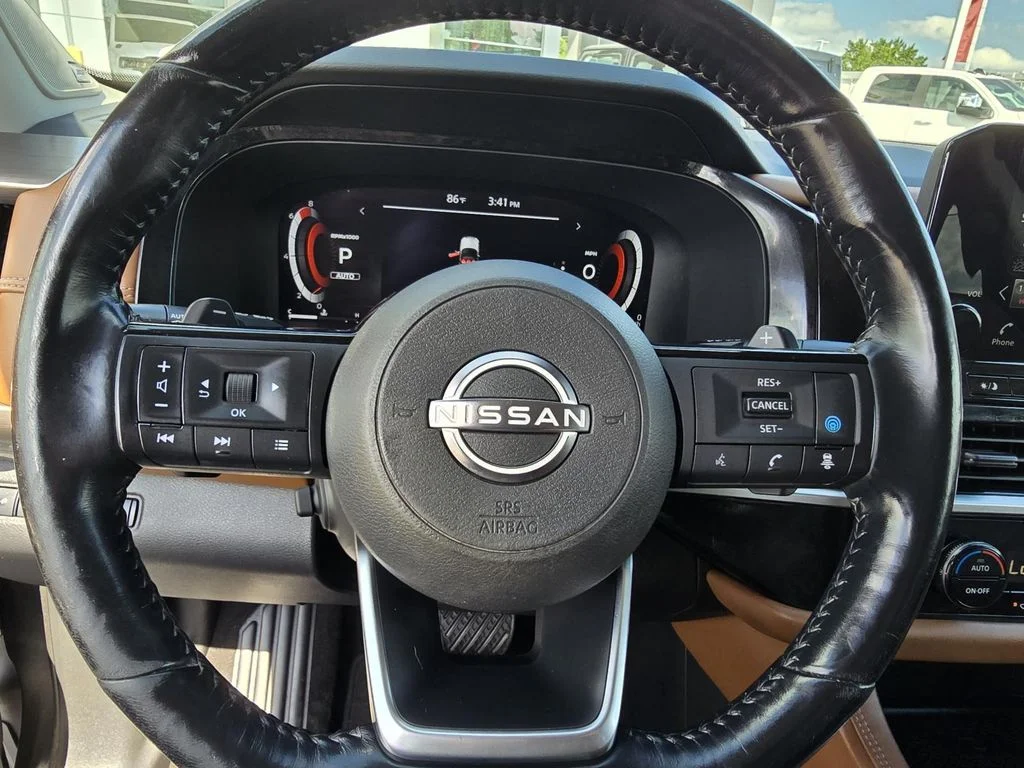 Used 2023 Gun Metallic Nissan Platinum image 16