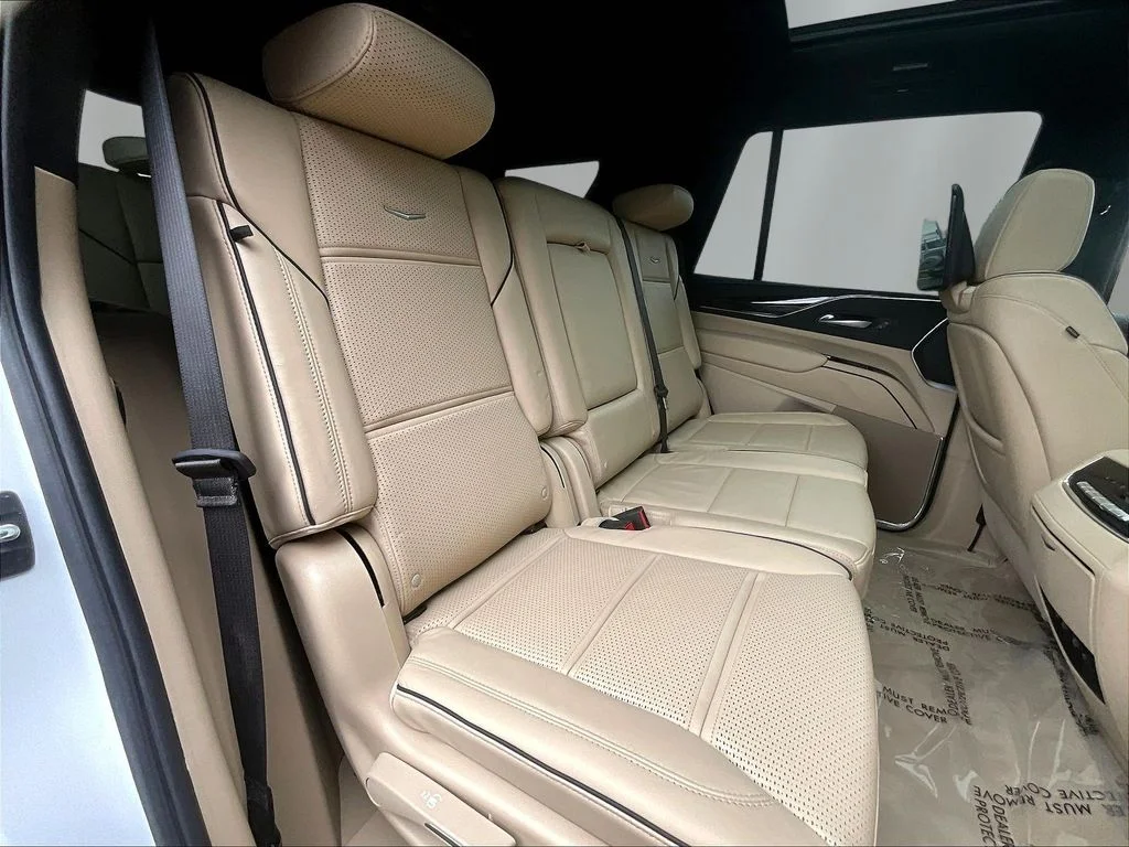 Used 2024 Crystal White Tricoat Cadillac Premium Luxury image 24