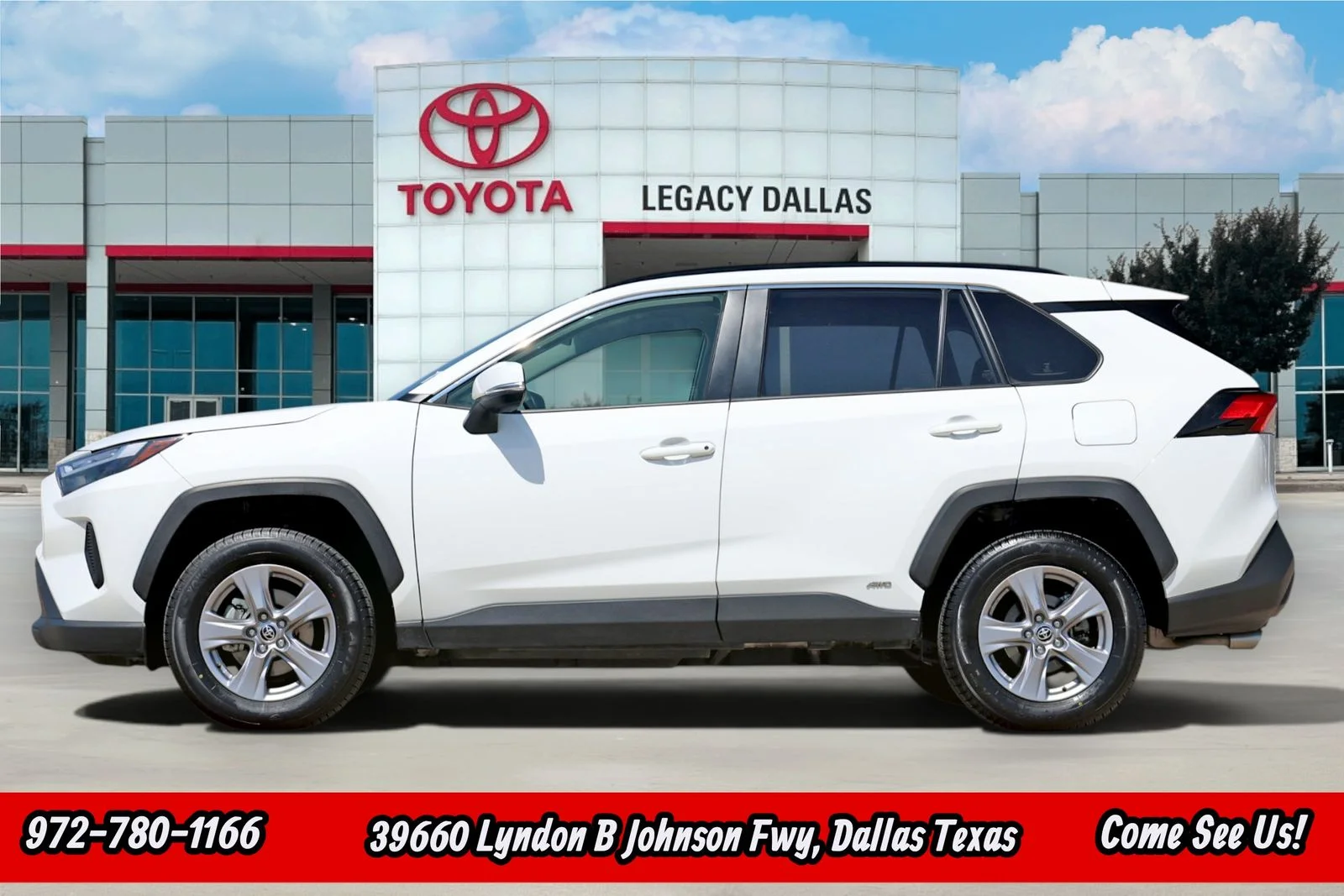 Used 2025 White Toyota LE image 6