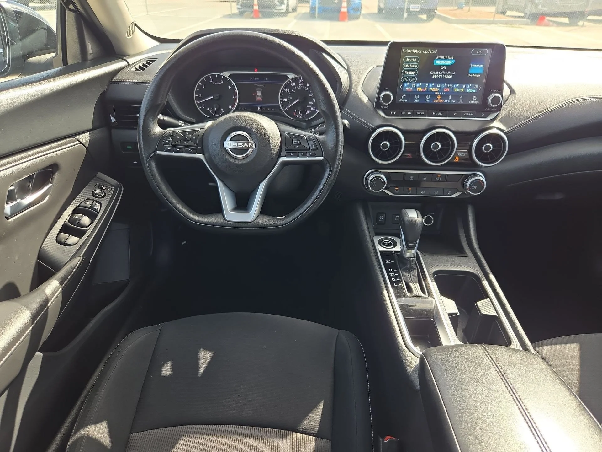 Used 2024 Super Black Nissan SV image 26
