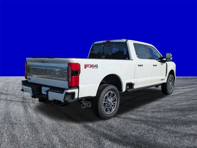 New 2026 Star White Metallic Tri-Coat Ford F-350® Platinum® image 4