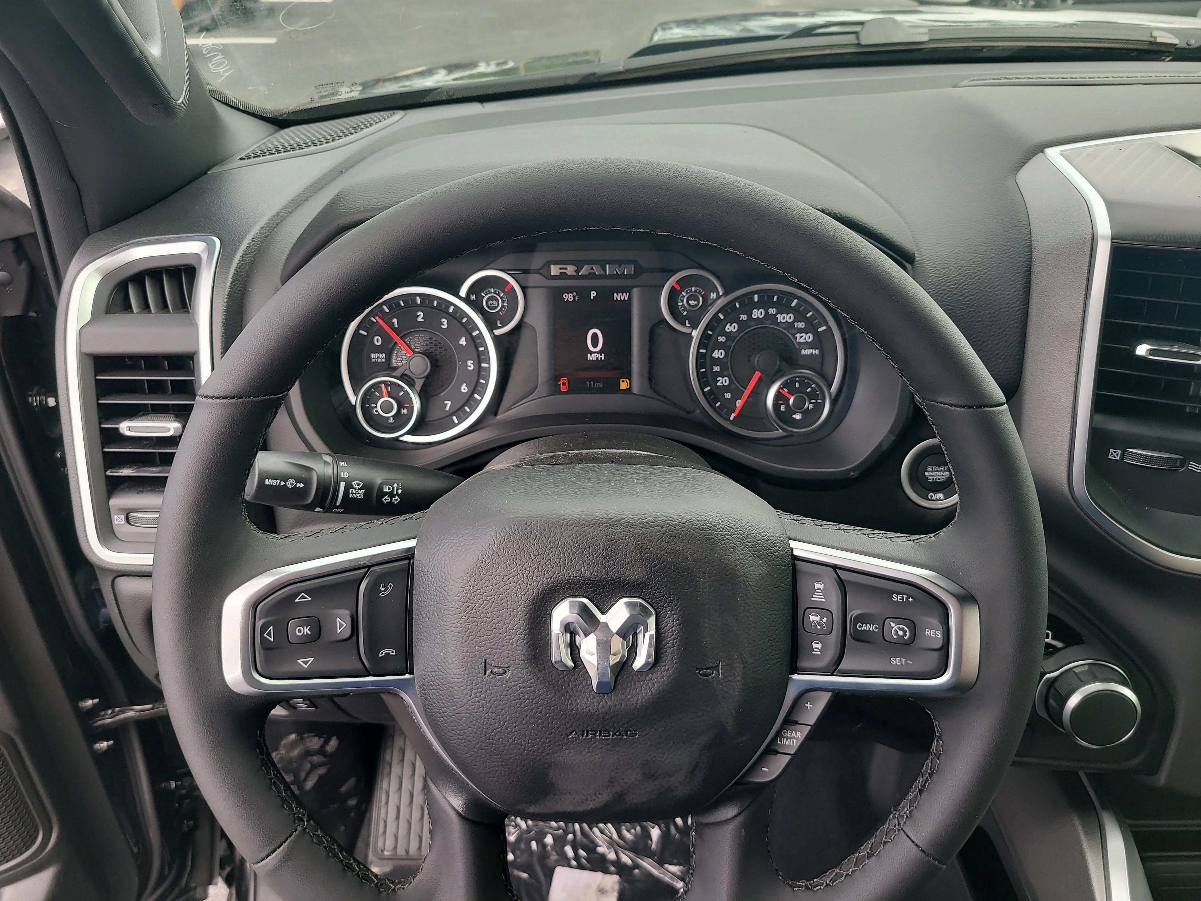 New 2026 Diamond Black Crystal Pearlcoat Ram Big Horn image 19